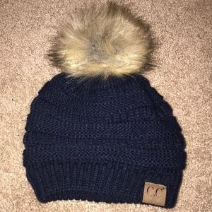 C.C Navy Beanie